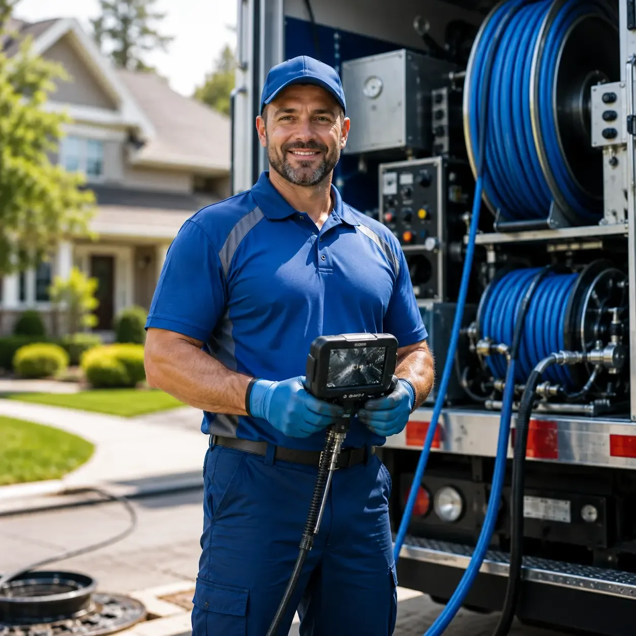 Local outdoor drain cleaning specialists in Macksburg, IA